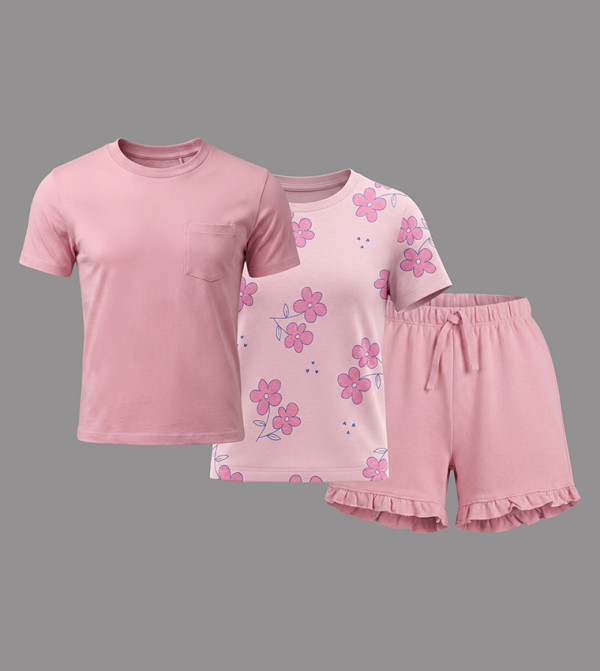 BABIES & MORE  T-shirts & Bottoms - Pink T-shirts & Bottoms