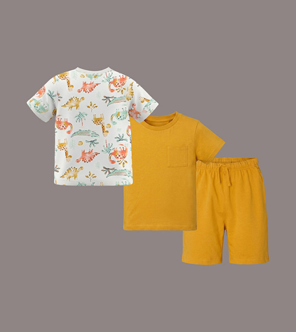 BABIES & MORE  T-shirts & Bottoms - Mustard T-shirts & Bottoms