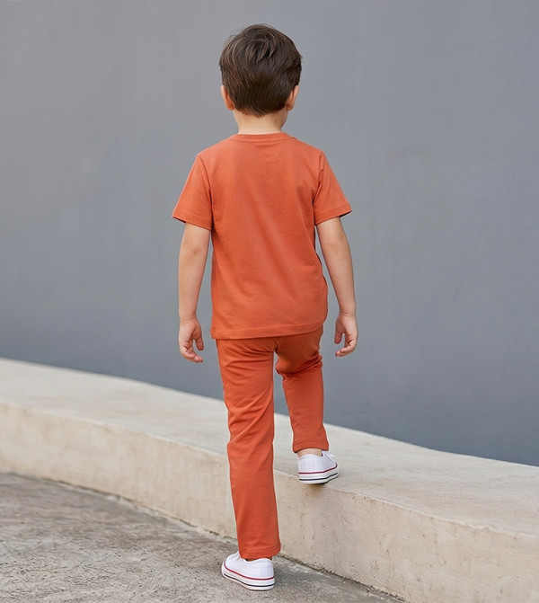 BABIES & MORE  T-shirts & Bottoms - Orange T-shirts & Bottoms