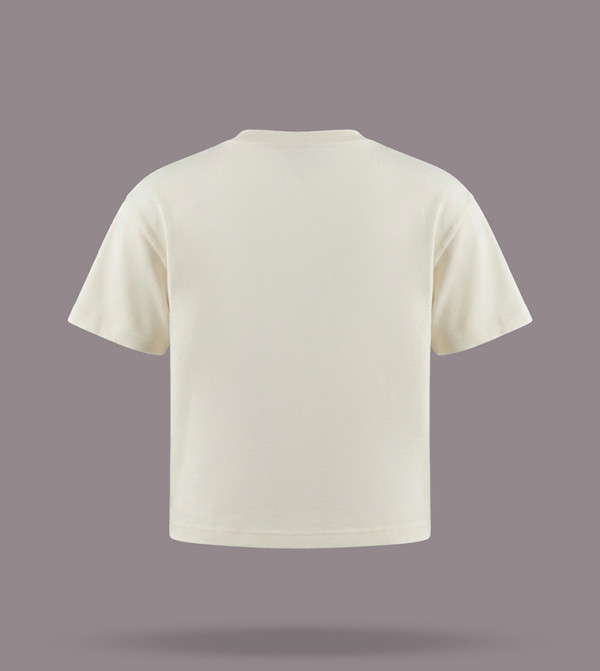 BABIES & MORE  built-for-play-k - Cream T-Shirts
