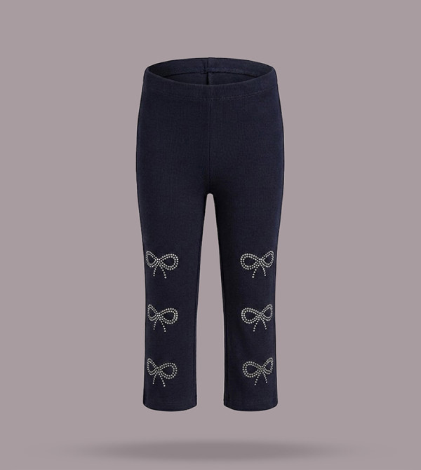 BABIES & MORE  Leggings - Navy leggings