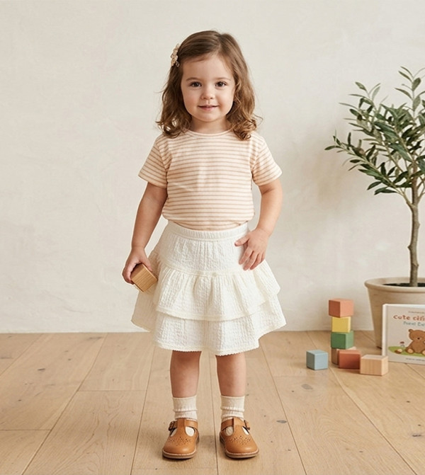 BABIES & MORE  Skirts & Dividers - Cream Skirts & Dividers