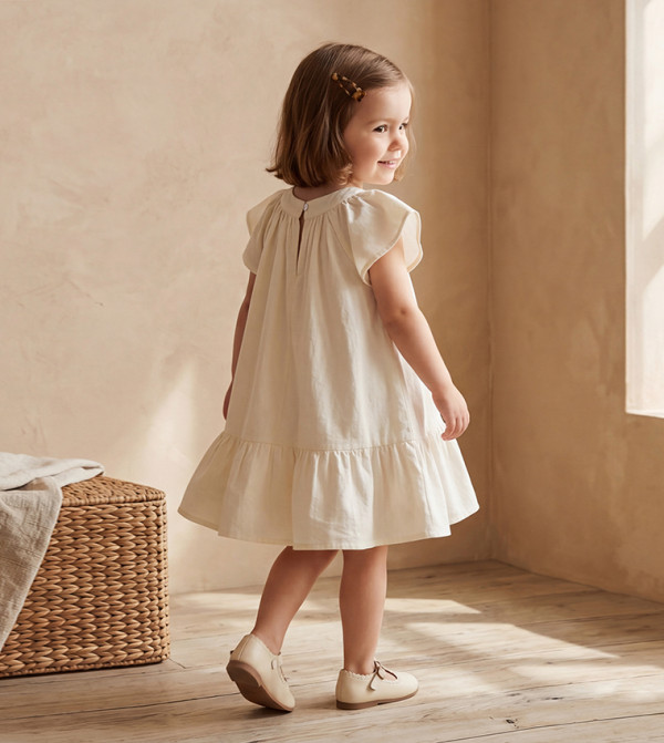 BABIES & MORE  Frocks - Beige Frocks