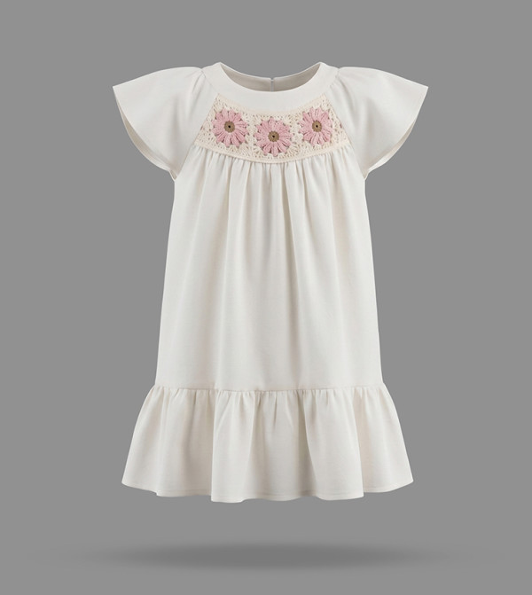 BABIES & MORE  Frocks - Beige Frocks