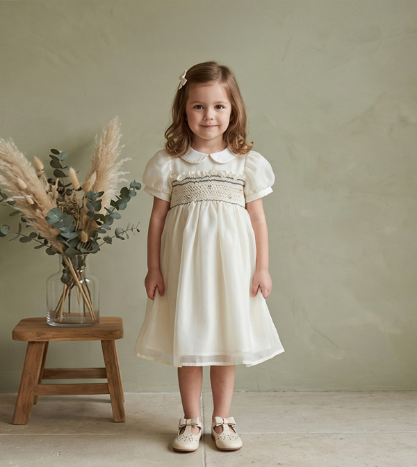BABIES & MORE  Frocks - Beige Frocks