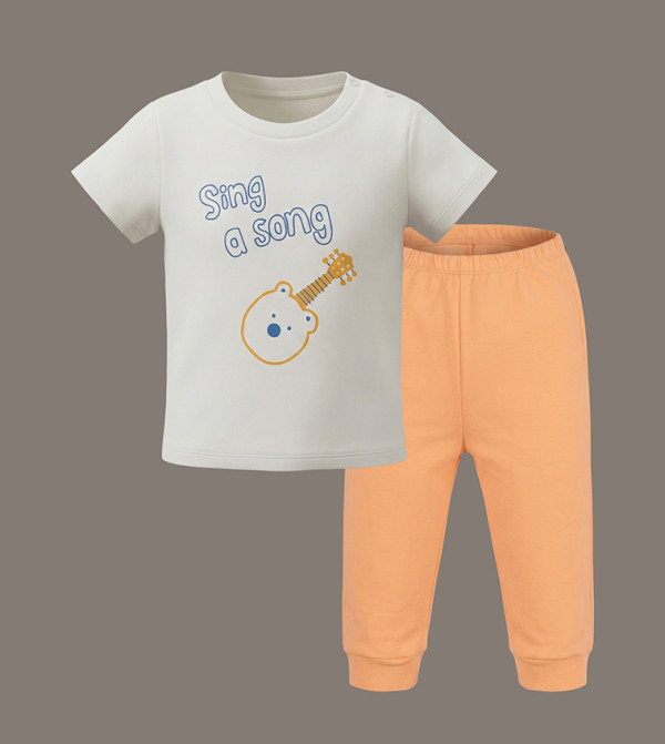 BABIES & MORE  Top & Pyjama Sets - Multi Top & Pyjama Sets