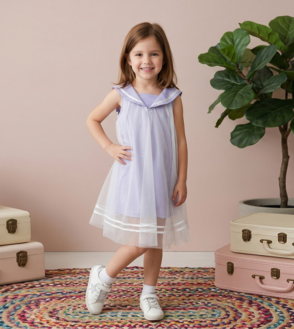 BABIES & MORE  Party Dress - Lavender Party Dress
