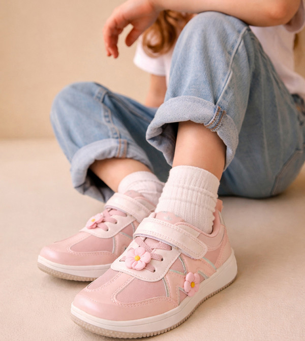 BABIES & MORE BABIES & MORE - Pink Low Top