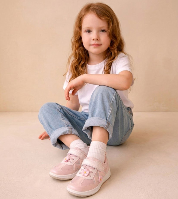 BABIES & MORE BABIES & MORE - Pink Low Top