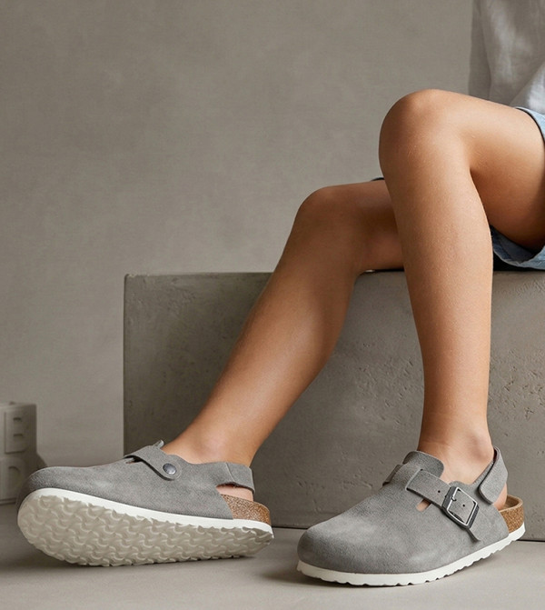 BABIES & MORE BABIES & MORE - Grey clogs
