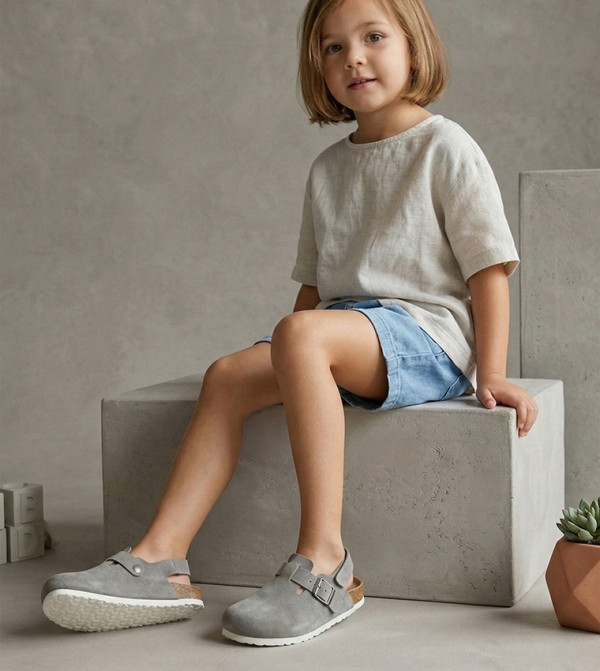 BABIES & MORE BABIES & MORE - Grey clogs
