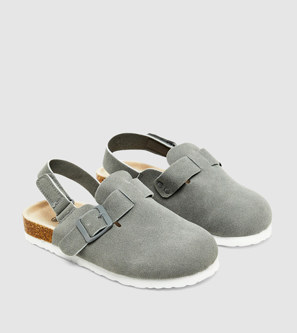 BABIES & MORE BABIES & MORE - Grey clogs