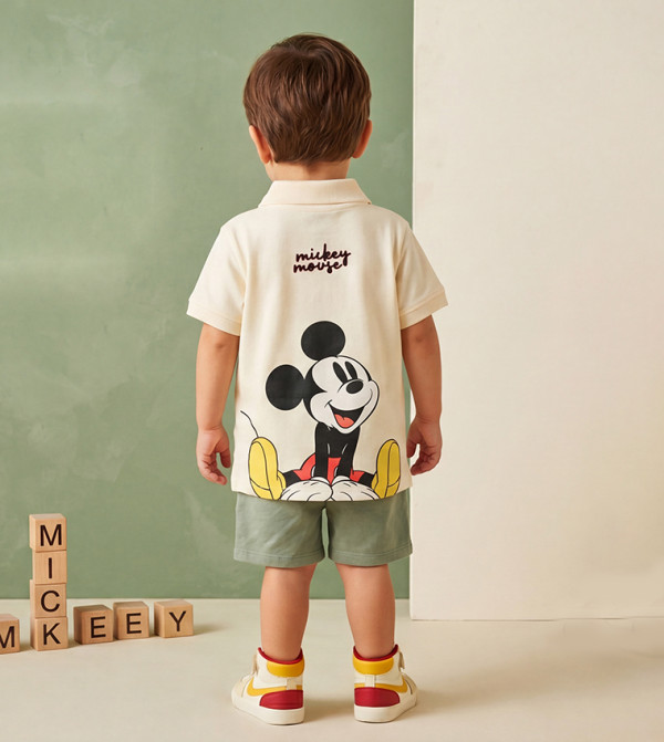 BABIES & MORE  built-for-play-k - Beige T-Shirts
