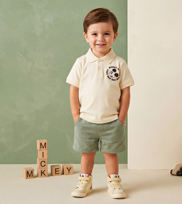BABIES & MORE  built-for-play-k - Beige T-Shirts