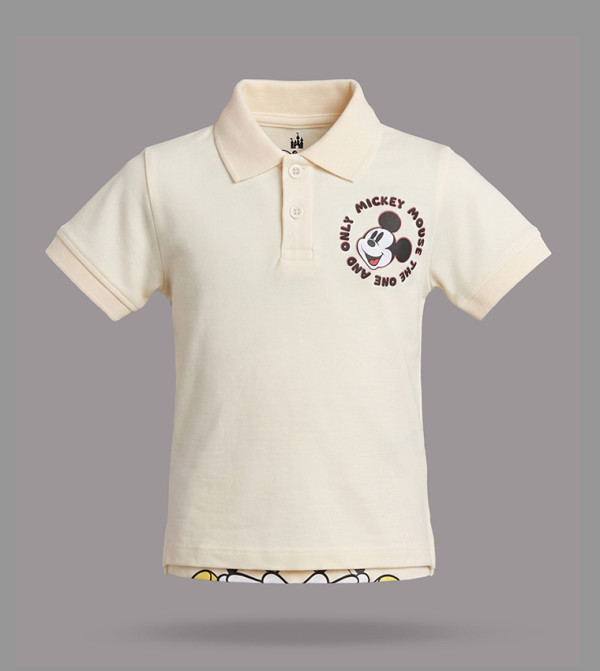 BABIES & MORE  built-for-play-k - Beige T-Shirts