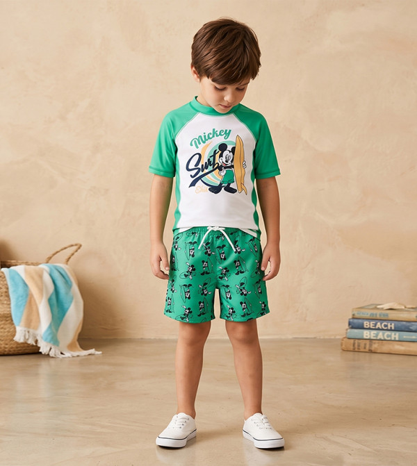 BABIES & MORE  Swim Wear - Green Swim Sets