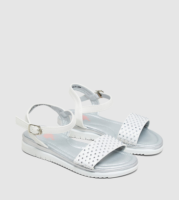 BABIES & MORE  Flat Sandals - White Flat Sandals