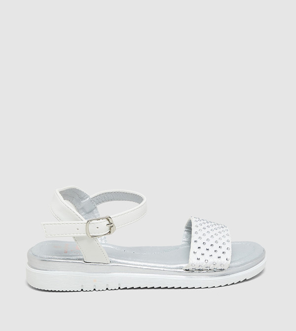 BABIES & MORE  Flat Sandals - White Flat Sandals