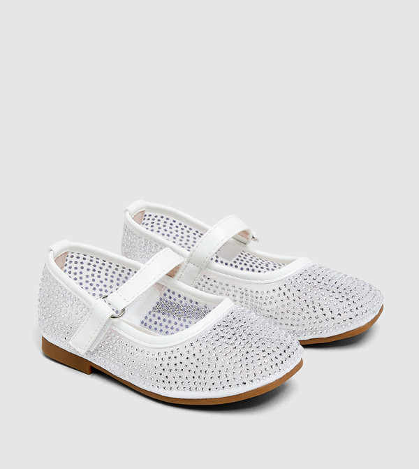 BABIES & MORE  Footwear - White Ballerina