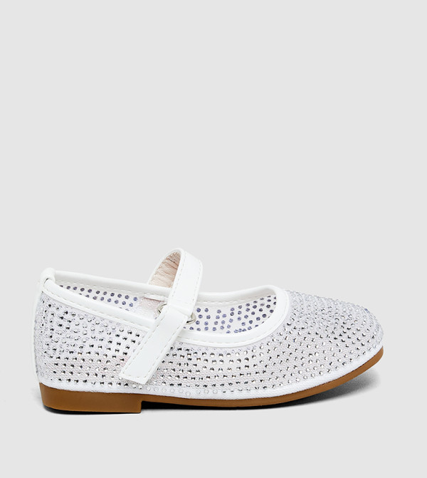 BABIES & MORE  Footwear - White Ballerina