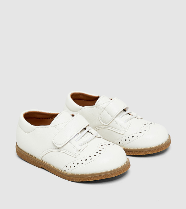 BABIES & MORE Formal Shoes - White Slip-ons