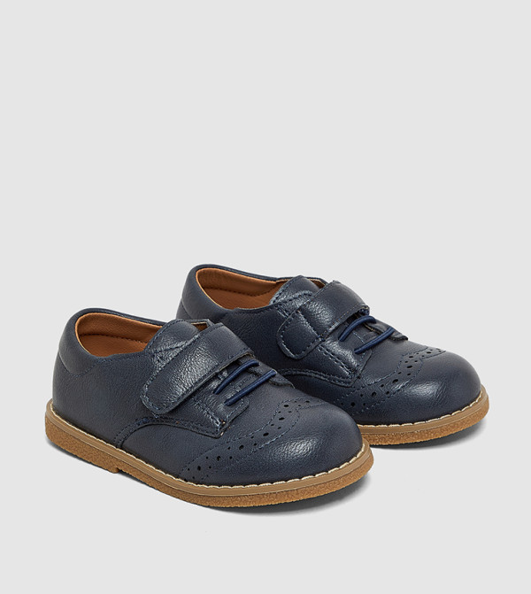 BABIES & MORE Formal Shoes - Navy Slip-ons