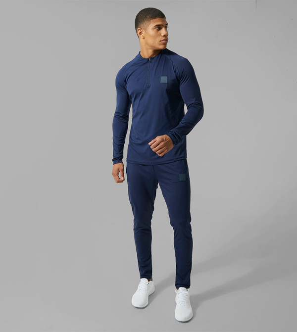 boohoo - Outlet  Track Suit - Navy Tracksuits