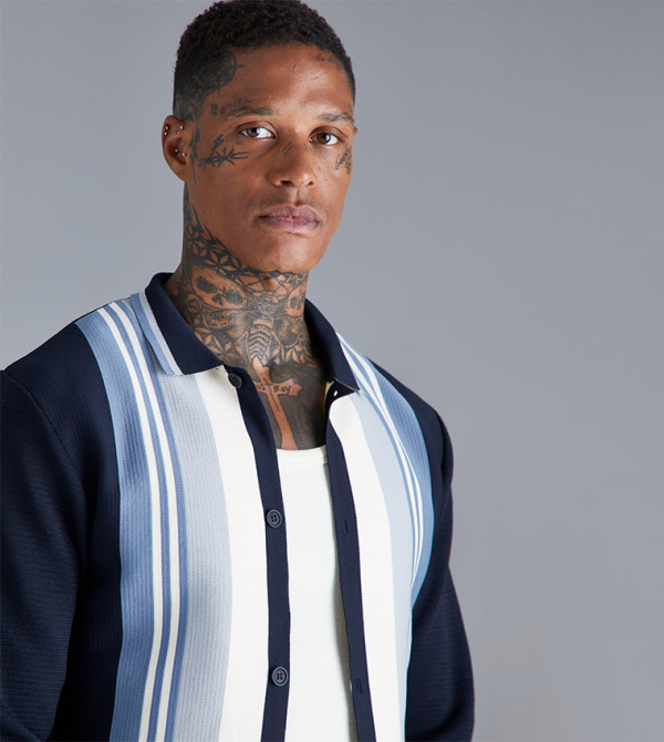 boohooMAN - Outlet boohooMAN - Outlet - Navy Long Sleeves