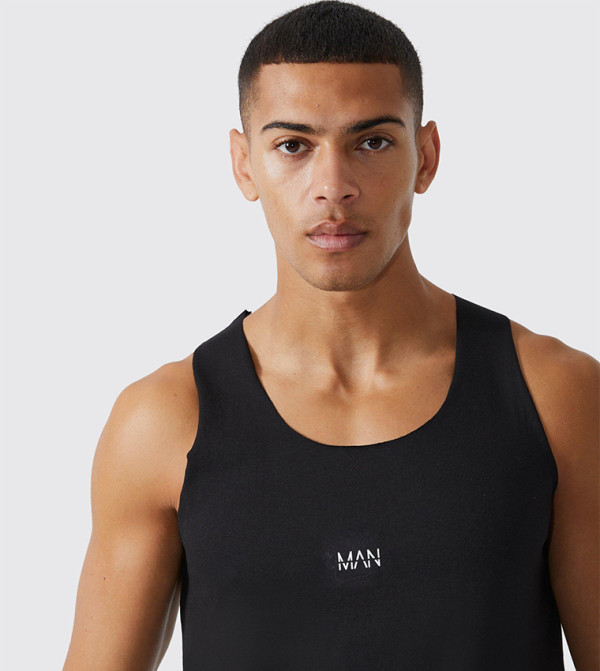 boohooMAN  Sportswear - Black T-Shirts & Vests