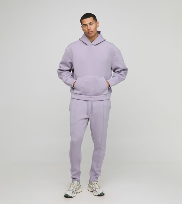 boohooMAN - Outlet  Co-Ord Set - Lilac Co-Ord Set