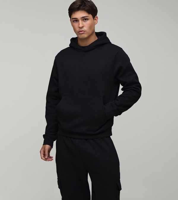 boohooMAN  Sportswear - BLACK Track Suits