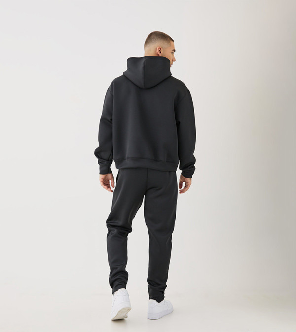 boohooMAN - Outlet  Track Suit - Black Track Suits