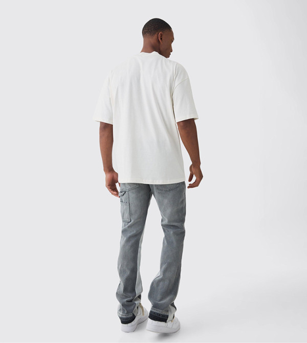 boohooMAN  Jeans - Grey Slim Jeans