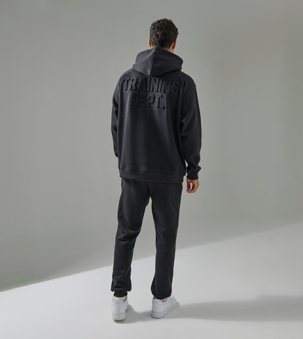 boohooMAN  Hoodies & Sweatshirts - Black Hoodies