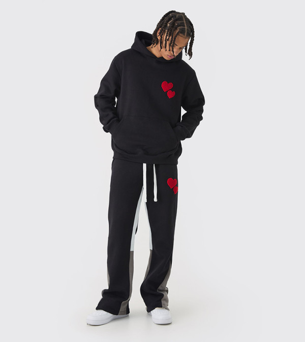 boohooMAN  Track Suit - Black Track Suits