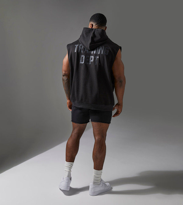 boohooMAN  Sportswear - Black Shorts