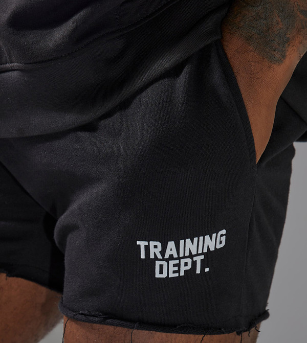 boohooMAN  Sportswear - Black Shorts