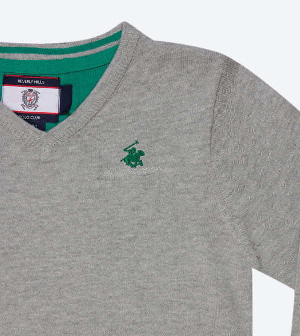 Beverly Hills Polo Club Winterwear & Outerwear - Grey Sweater