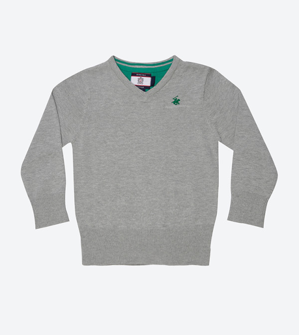 Beverly Hills Polo Club Winterwear & Outerwear - Grey Sweater