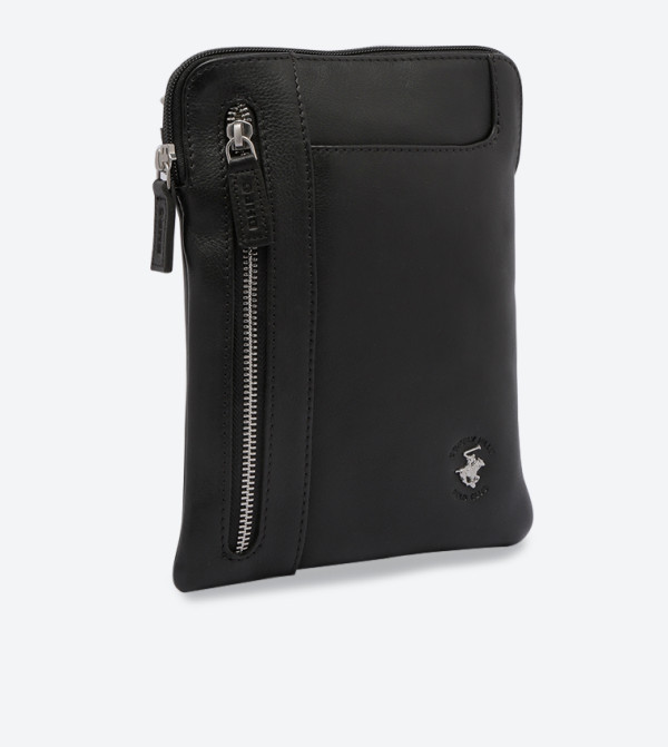 Beverly Hills Polo Club  Messenger Bags - Black Messenger Bags