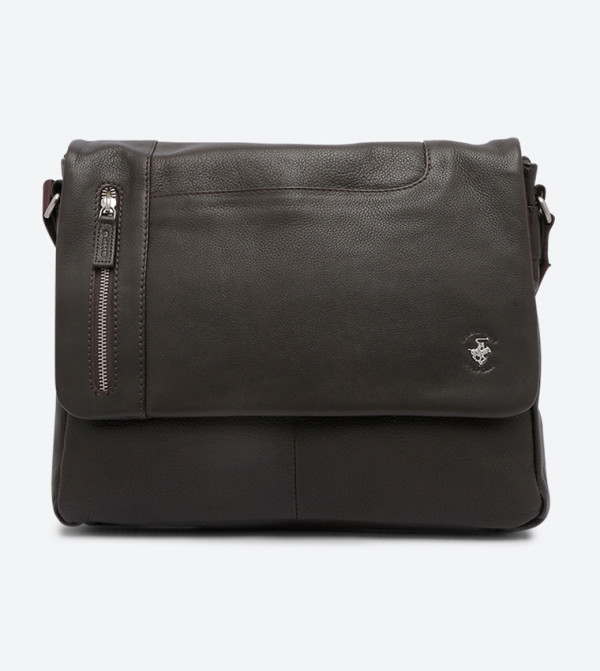 Beverly Hills Polo Club  Messenger Bags - Brown Messenger Bags