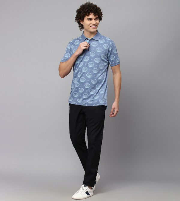 Beverly Hills Polo Club clothing-store - Blue Polo T-shirts