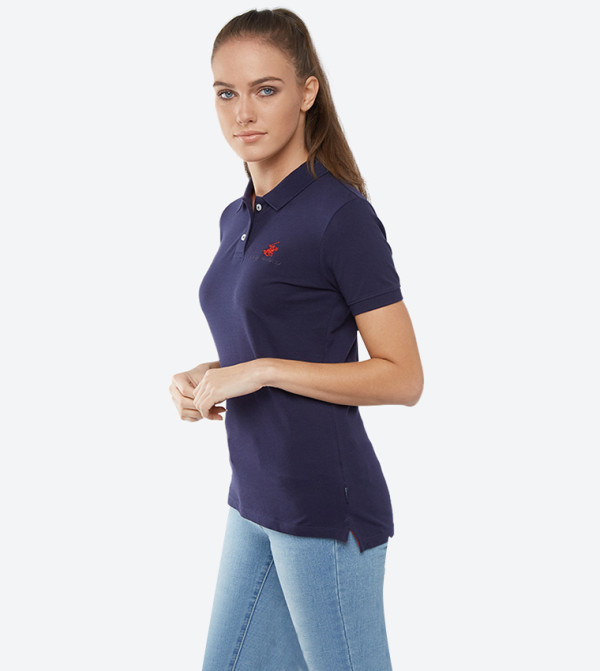 Beverly Hills Polo Club  Polo T-Shirts - Navy false