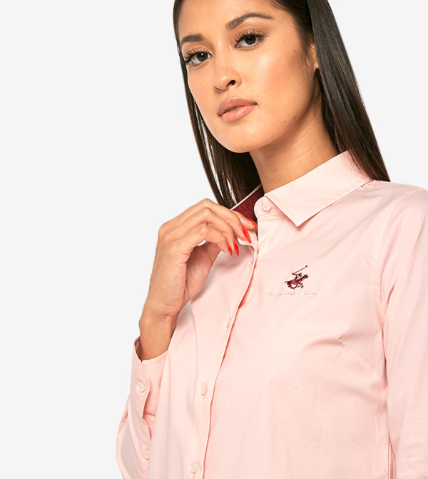 Beverly Hills Polo Club  colorpop-w - Pink Shirts