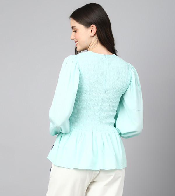 Beverly Hills Polo Club  Clothing - Blue Tops & Blouses