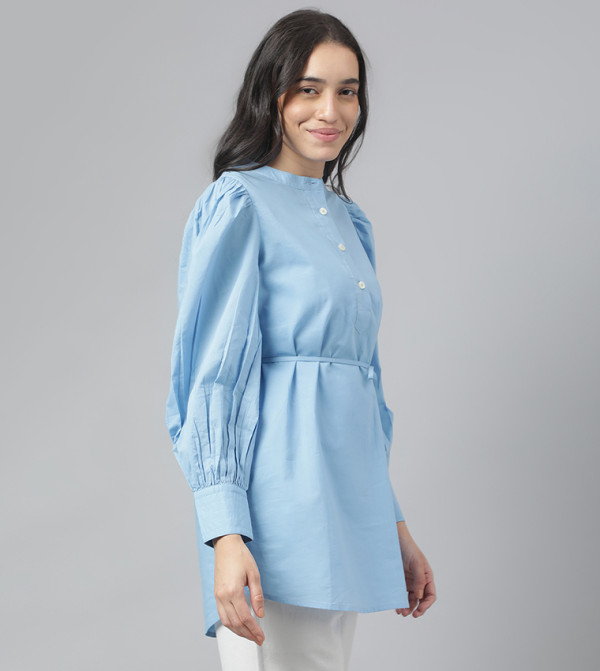 Beverly Hills Polo Club  Tops - Sky Blue Tunics