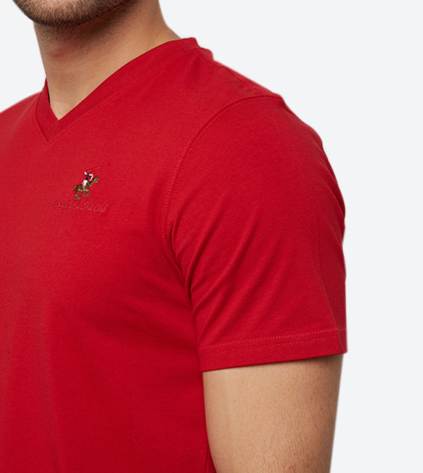 Beverly Hills Polo Club  Clothing - Red Tops & T-shirts