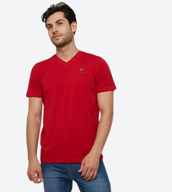 Beverly Hills Polo Club  Clothing - Red Tops & T-shirts