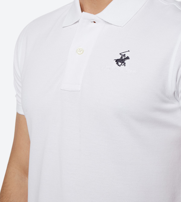 Beverly Hills Polo Club  - White Polo T-shirts