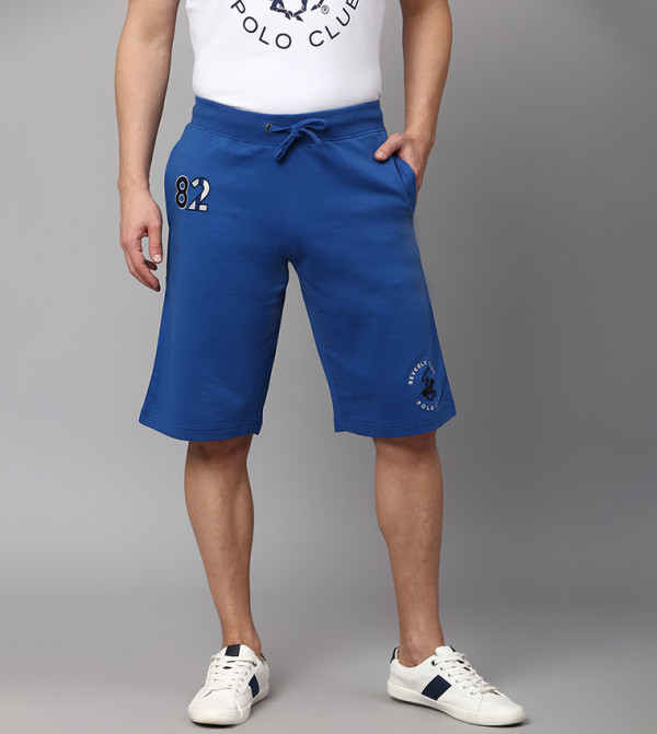 Beverly Hills Polo Club Shorts - Blue Active Shorts